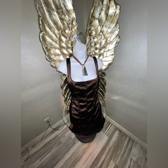 Ten by Babaton- Aritzia Mocha Curve Hugging Premiere Dress, 4 - Picture 5 of 14